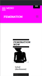 Mobile Screenshot of femination.org